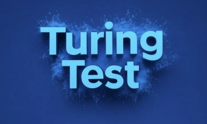 Image with the writing Turing Test