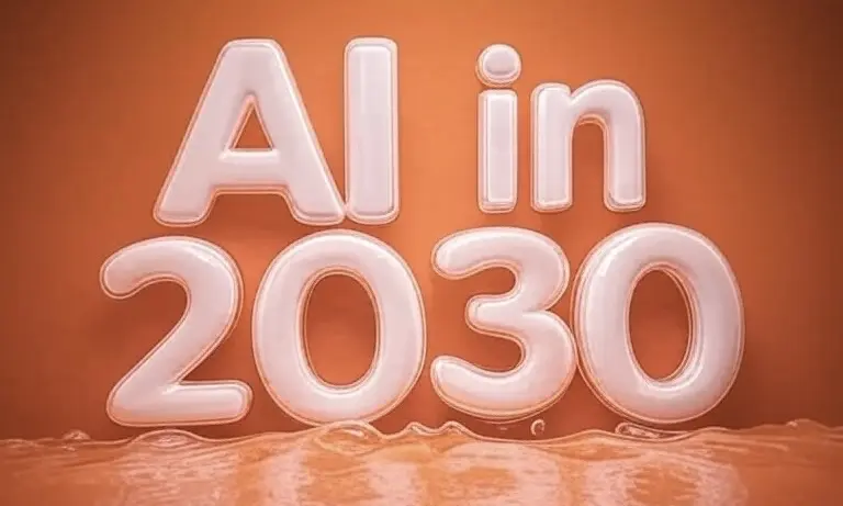 Image with the writing AI in 2023