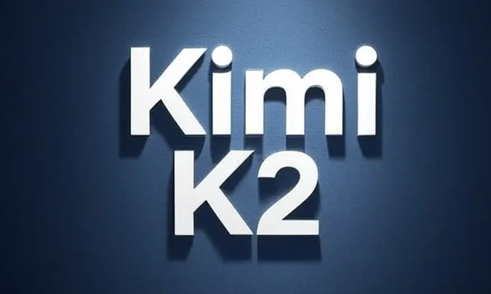 Image with the writing Kimi K2