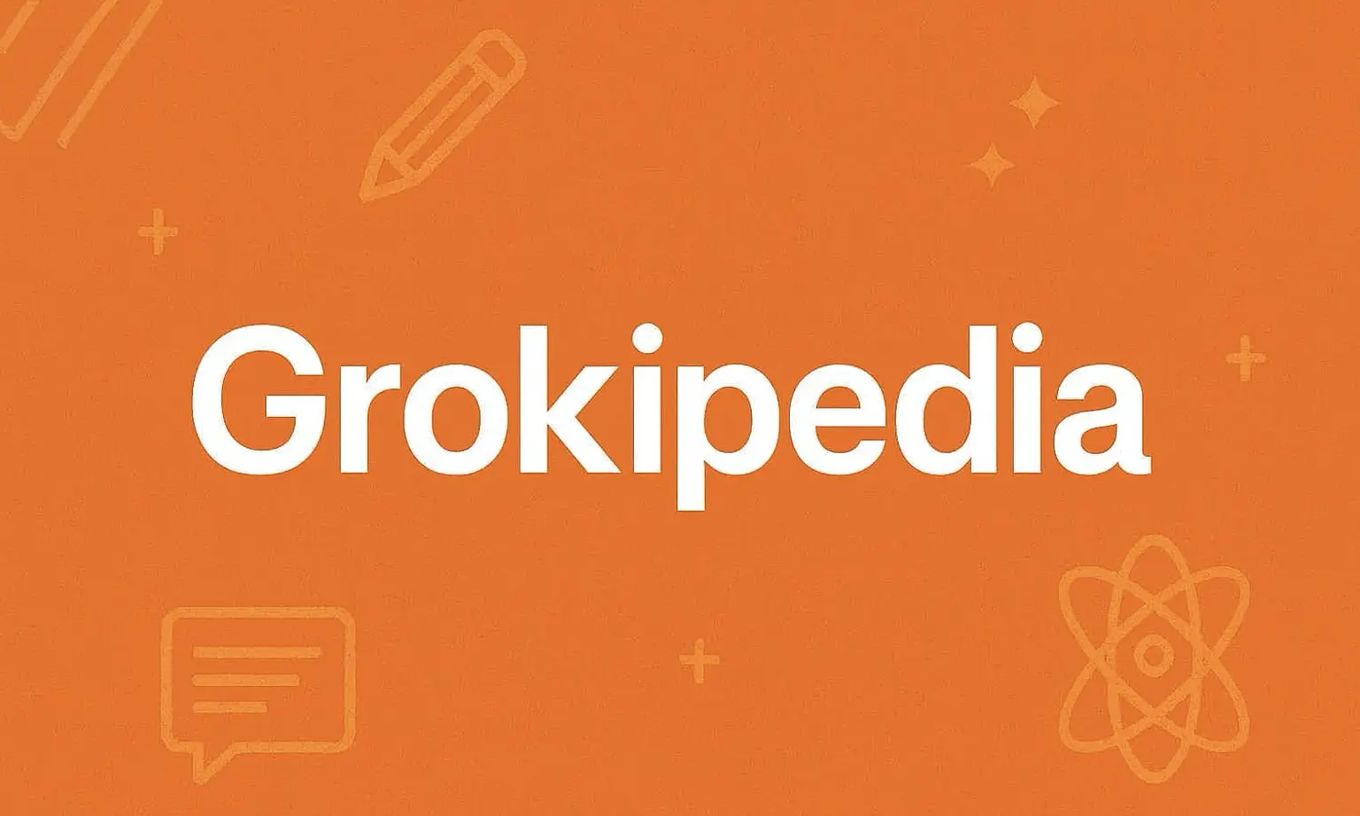 An illustration of Grokipedia
